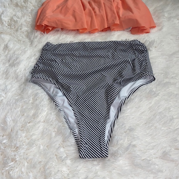 Women's Two Piece Swimsuit High Waisted Swimsuit - Picture 4 of 6